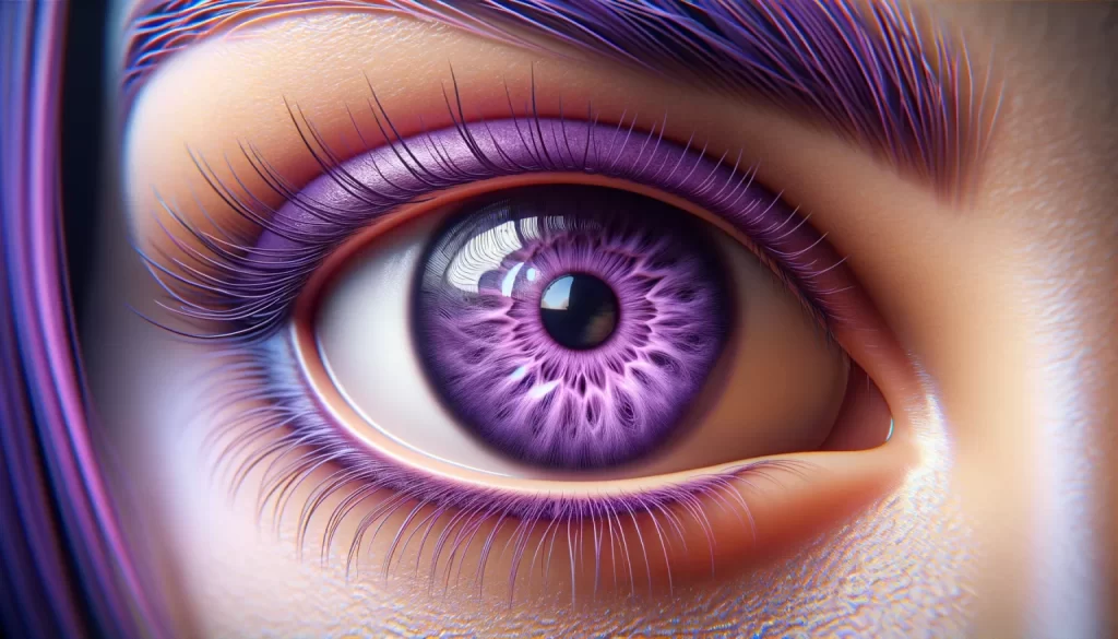Violet (Purple) Eye Color