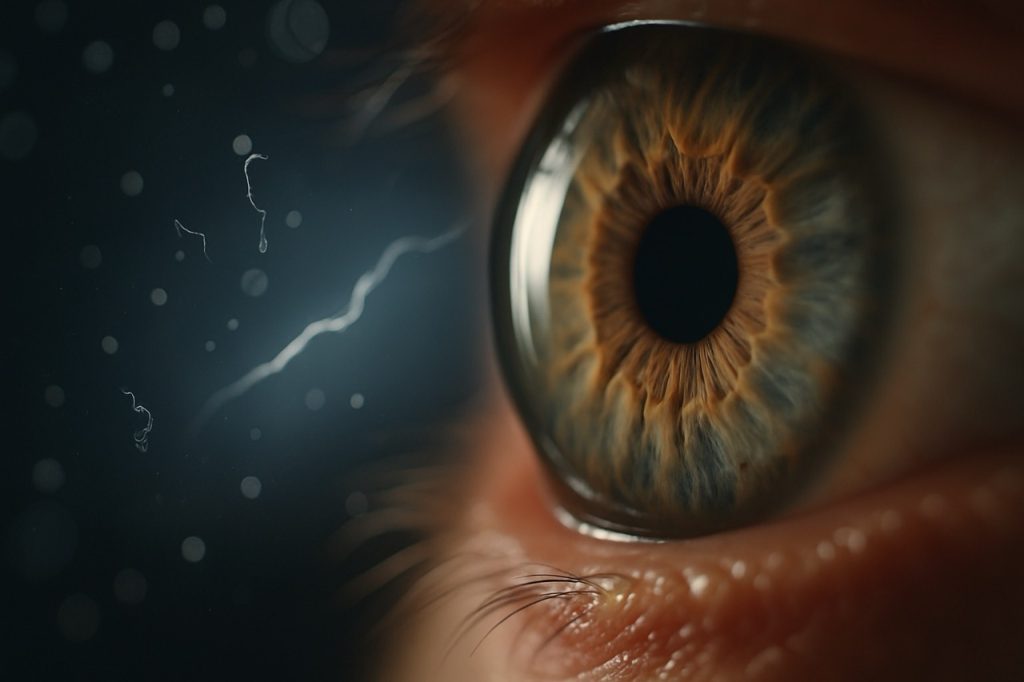 Gözde Uçuşan Cisimler (Floaters) ve Işık Çakmaları: Neden Olur, Ne Zaman Tehlikelidir?