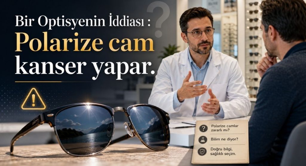 Polarize Cam Kanser Yapar mı? Bir Optikçi Söylemi Üzerine Açık Açık Konuşalım