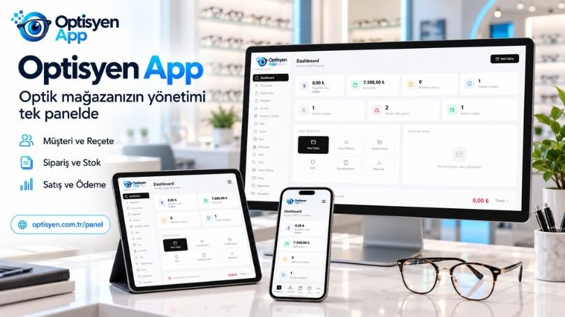 Optik Mağaza Programı Seçerken Nelere Bakmalı? Optisyen App ile Mağaza Yönetimi